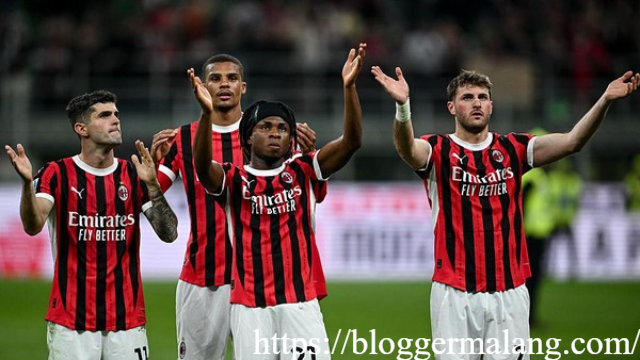 AC Milan Tampil Pincang di Babak Pertama, Target 82-84 Poin Demi Scudetto